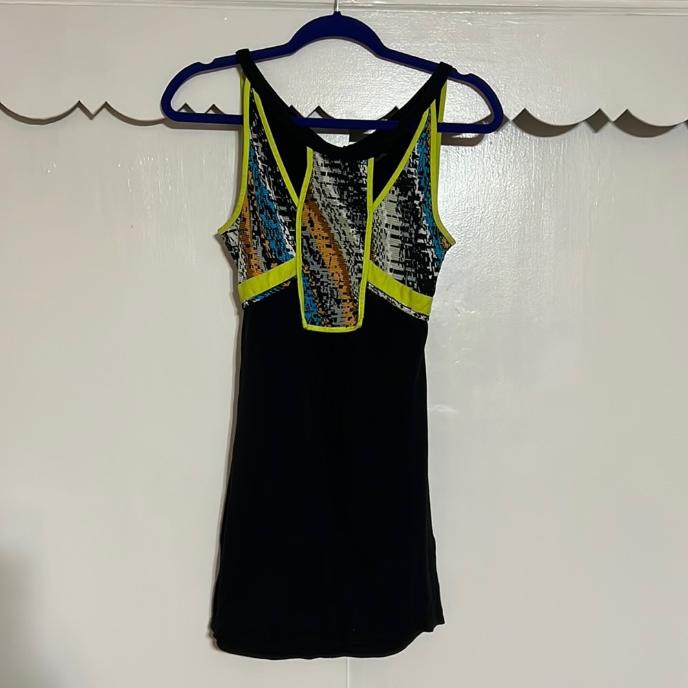 Sparkle & Fade Tribal Cut Out Mini Black Dress - Size Medium